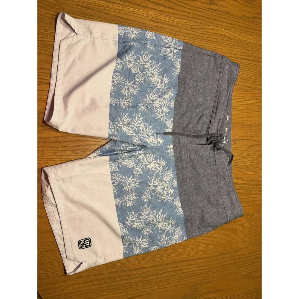 Travis Mathew Men's Board Shorts, Size 38 Waist, Swim Trunks
